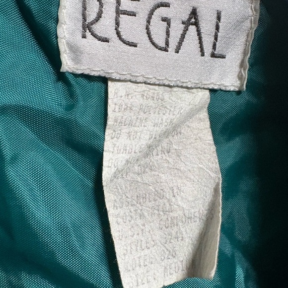 Teal Multicolor Women's Jacket - Picture 2 of 3